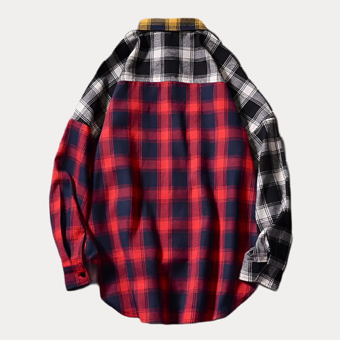 Men Plaid Shirt